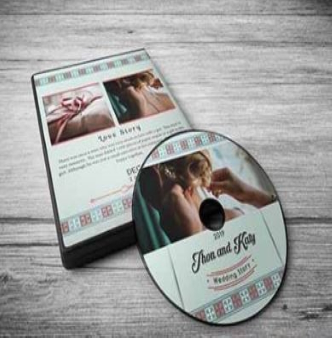 Edited Copies of Wedding DVD